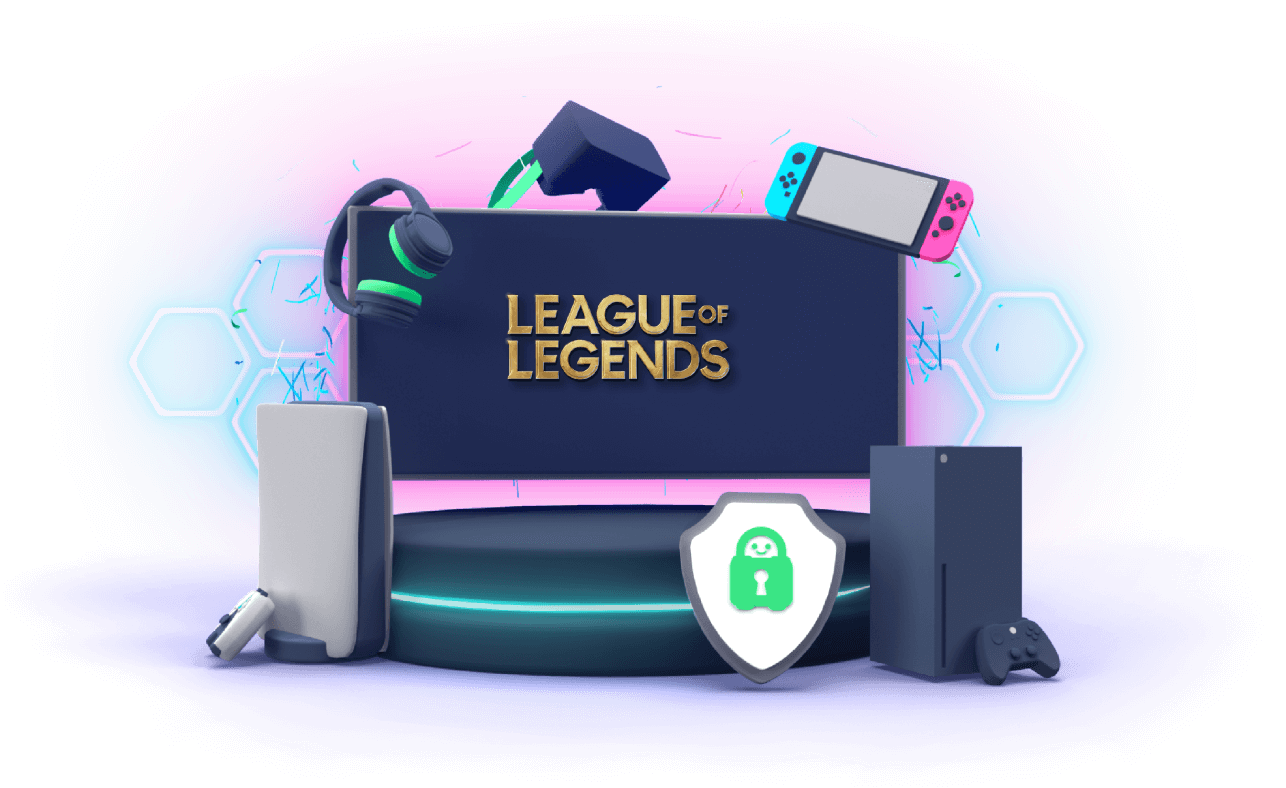 Hard Carry in League of Legends with a VPN